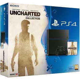 PlayStation 4 500GB - Nero + Uncharted: The Nathan Drake Collection