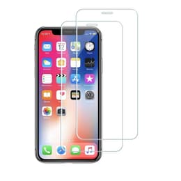 Schermo protettivo iPhone X/XS Vetro temperato - Vetro temperato - Trasparente