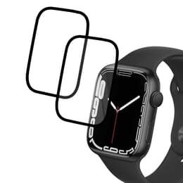 Schermo protettivo Apple Watch Series 7/8 - 45 mm - Plastica - Trasparente