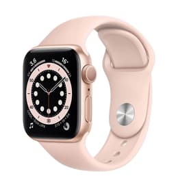 Apple Watch (Series 6) 2020 GPS 44 mm - Alluminio Oro - Rosa sabbia