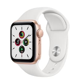 Apple Watch Series SE 1 (2022) GPS + Cellular 40 mm - Alluminio Oro - Cinturino Sport Bianco