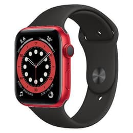 Apple Watch Series 6 (2020) GPS + Cellular 44 mm - Alluminio Rosso - Cinturino Sport Nero