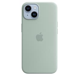 Custodia in silicone Apple - iPhone 14 Plus - Magsafe - Silicone Verde