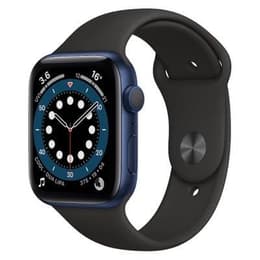 Apple Watch Series 6 (2020) GPS 44 mm - Alluminio Blu - Cinturino Sport Nero