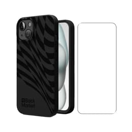 Back Market Cover iPhone 15 e shermo protettivo - Plastica riciclata - Nero