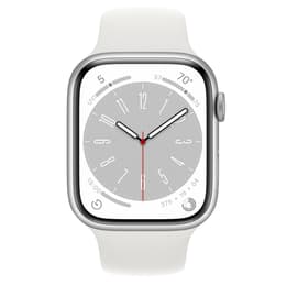 Apple Watch Series 9 (2023) GPS 41 mm - Alluminio Argento - Cinturino Sport Bianco