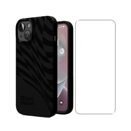 Back Market Cover iPhone 14 Plus e shermo protettivo - Plastica riciclata - Nero