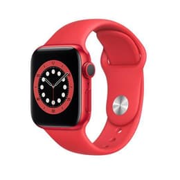 Apple Watch (Series 6) 2020 GPS 44 mm - Titanio Rosso - Rosso