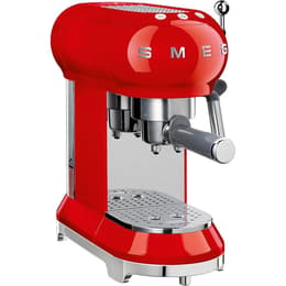 Caffettiera Compatibile Nespresso Smeg expresso ECF01RDEU 1,0000L - Rosso