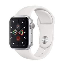 Apple Watch Series 5 (2019) GPS 44 mm - Alluminio Argento - Cinturino Sport Bianco