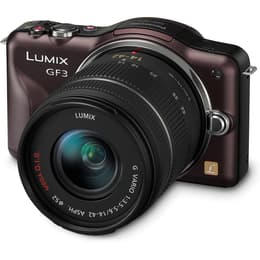 Lumix DMC-GF3 - Marrone + Panasonic Lumix G Vario 14-42mm f/3.5-5.6 ASPH. MEGA O.I.S f/3.5-5.6