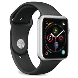 Apple Watch Series 6 (2020) GPS 44 mm - Alluminio Argento - Cinturino Sport Nero