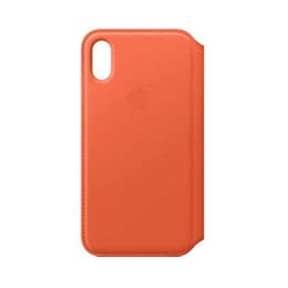 Cover iPhone XS Max - Plastica - Arancione