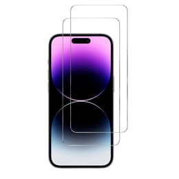 2 schermi di protezione Phonillico iPhone 15 - Trasparente